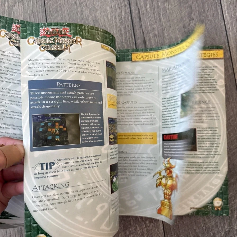 Yu-Gi-Oh! Capsule Monster Coliseum Prima Official Strategy Guide PS2 Konami Book